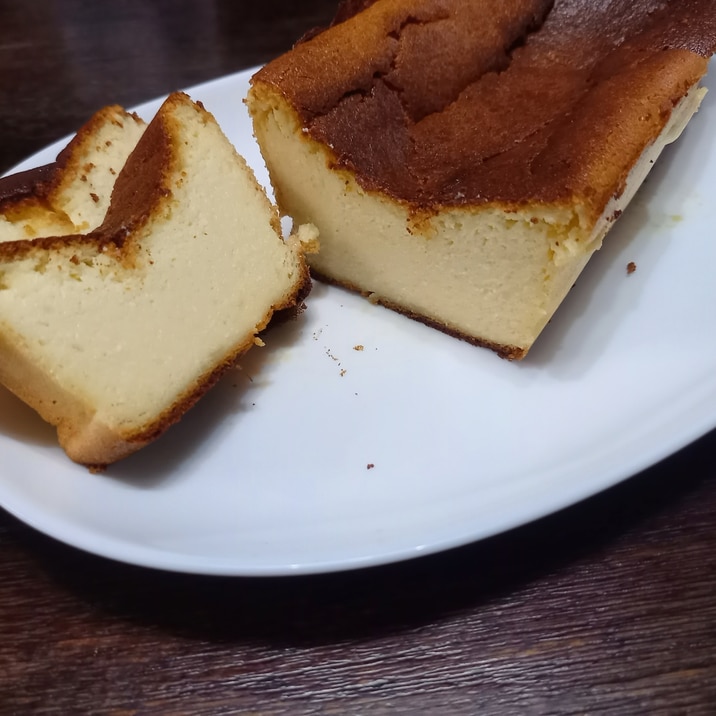 牛乳から作るベイクドチーズケーキ